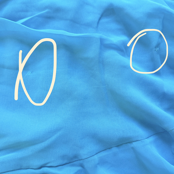 MNG by Mango Turquoise Mini Flutter skirt in Blue - Picture 5 of 6